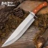 Ridge Runner Denali Ridge Bowie Knife With Sheath - 3Cr13 Stainless Steel Blade, Pakkawood Handle, Length 16 7/10”