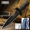United Cutlery Commander Black Boot Knife And Shoulder Sheath