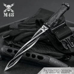 M48 Cyclone Knife - Fixed Blade Dagger With Vortec Sheath