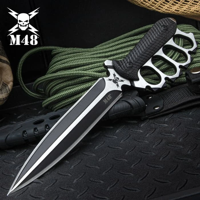 M48 Liberator Trench Knife - Knuckle Duster 1 M48 Liberator Trench Knife - Knuckle Duster