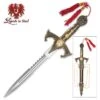 Legends In Steel Knights Templar Dagger With Sheath