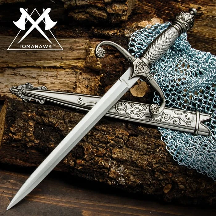 Royal Knights Dagger With Sheath 1 Royal Knights Dagger With Sheath