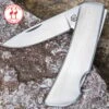 Kissing Crane Mini Satin Smooth Pocket Knife