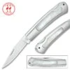 Kissing Crane Genuine Pearl And Stainless Pocket Knife