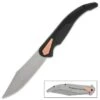 Kershaw Strat XL Pocket Knife - D2 Tool Steel Blade, G10 And Steel Handle, KVT Ball-Bearing Opening, Pocket Clip - Length 12”