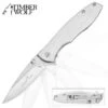 Timber Wolf Executive EDC Assisted Opening Pocket Knife - Satin Silver