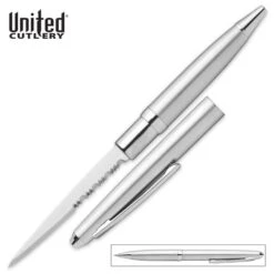 United Cutlery Silver Serrated Ink Pen Knife