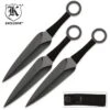 Triple Threat Kunai Throwing Knife Set With Sheath