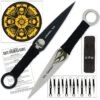 Skull Master Throwing Knife Set & Target