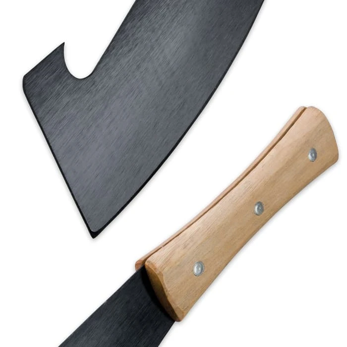 Gavilan Colombian Cane Hook Machete Five-Pack - 1074 High Carbon Steel Blade, Hardwood Handle - Length 21” 2 Gavilan Colombian Cane Hook Machete Five-Pack - 1074 High Carbon Steel Blade, Hardwood Handle - Length 21” - Image 2