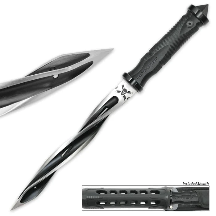 M48 Cyclone Knife - Fixed Blade Dagger With Vortec Sheath 2 M48 Cyclone Knife - Fixed Blade Dagger With Vortec Sheath - Image 2