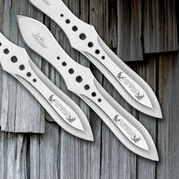 Gil Hibben Hall Of Fame Throwing Knife Set 2 Gil Hibben Hall Of Fame Throwing Knife Set - Image 2