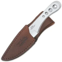 Hibben Throwing Set With Free Guide - Includes Throwing Axe And Throwing Knife Set, Stainless Steel Construction -Knife Series Shop D00 BK5650