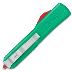 Interstellar OTF Automatic Knife And Sheath - Stainless Steel Blade, Aircraft-Grade Aluminum Handle - Length 8 3/4" -Knife Series Shop D04 VB1887