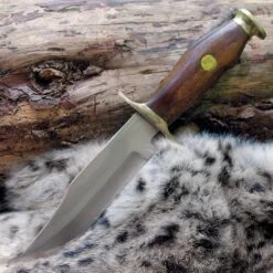 Mountain Man Classic Hunting Knife And Sheath -Knife Series Shop D17 BK2945
