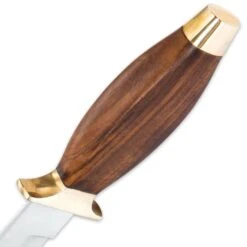 Mountain Man Mini Bowie Knife With Split Leather Sheath -Knife Series Shop D17 BK3071