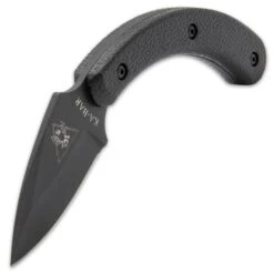 KA-BAR TDI Lady Finger Fixed Blade Knife And Sheath - AUS 8A Stainless Steel Blade, Zytel Handle - Length 4 3/4” -Knife Series Shop D17 KB4943