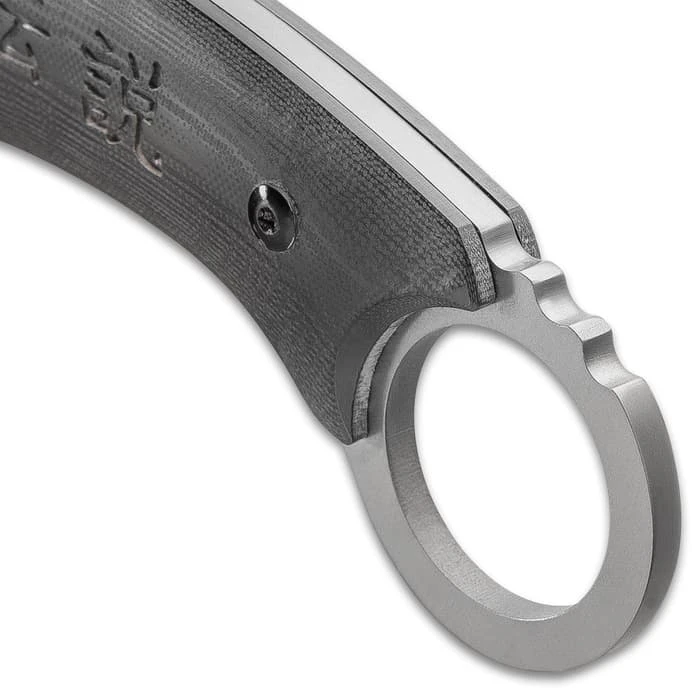 Shinwa Ryori Cleaver Knife With Sheath - 3Cr13 Stainless Steel Blade, Titanium Coating, G10 Handle Scales - Length 12” 3 Shinwa Ryori Cleaver Knife With Sheath - 3Cr13 Stainless Steel Blade, Titanium Coating, G10 Handle Scales - Length 12” - Image 3