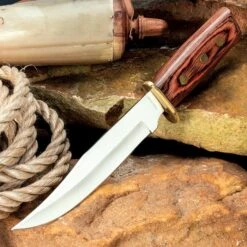 Timber Rattler Wise Oak Bowie Knife -Knife Series Shop D17 TR109