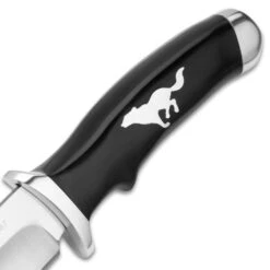 Timber Wolf Running Wolf Fixed Blade Knife With Sheath - 3Cr13 Stainless Steel Blade, Polyresin Handle, Stainless Steel Pommel - Length 11” -Knife Series Shop D17 TW966