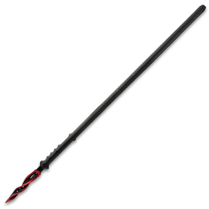 M48 Cardinal Sin Cyclone Spear With Vortec Sheath - Cast Stainless Steel Blade, Reinforced Nylon Handle - Length 45 1/2” 3 M48 Cardinal Sin Cyclone Spear With Vortec Sheath - Cast Stainless Steel Blade, Reinforced Nylon Handle - Length 45 1/2” - Image 3