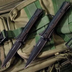 Black Legion Cyclone Assisted Open Stiletto Set -Knife Series Shop D19 BV143