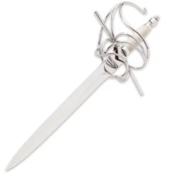 Classic Medieval Rapier Dagger With Scabbard - High Carbon Steel Blade, Bone Handle -Knife Series Shop D44 BK2780