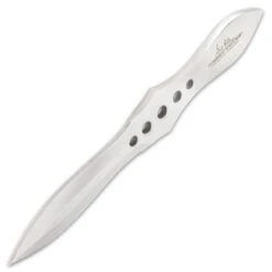 Hibben Three-Piece Master Thrower Set And Sheath - One-Piece 3Cr13 Stainless Steel, Perfectly Balanced - Length 8” -Knife Series Shop D47 GH5118