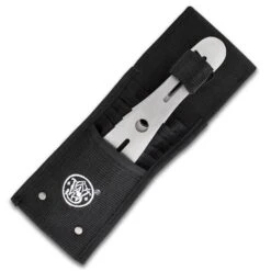 Smith & Wesson Throwing Combo Set With Sheaths - Stainless Steel Construction, Three Axes And Three Knives, Bottle Openers 9 Smith & Wesson Throwing Combo Set With Sheaths - Stainless Steel Construction, Three Axes And Three Knives, Bottle Openers -Knife Series Shop D47 SW08111