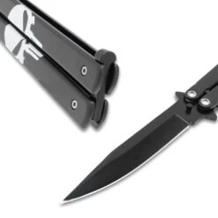 Executioner Butterfly Knife - Stainless Steel Blade, Stainless Steel Handle - Length 9" -Knife Series Shop D49 VB2167