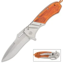 Woodsman’s Knife Set - Includes Bowie Knives With Sheaths And A Pocket Knife -Knife Series Shop E00 BK5735