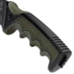 SOA® Battle Talon Karambit Knife And Sheath - 3Cr13 Stainless Steel Blade, Twice Injected TPU And Rubber Handle - Length 8 7/10” -Knife Series Shop E17 BK5699