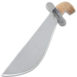 Replica US Model 1909 Bolo Machete And Scabbard - High Carbon Steel Blade, Wooden Handle - Length 19 1/4” 9 Replica US Model 1909 Bolo Machete And Scabbard - High Carbon Steel Blade, Wooden Handle - Length 19 1/4” -Knife Series Shop E17 BK5720