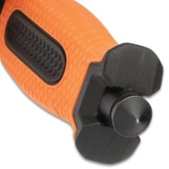 Rigid Two-Piece Rescue Knife Set - Includes Tactical Fixed Blade With Sheath And Pocket Knife, Stainless Steel Blades -Knife Series Shop E17 BK5916