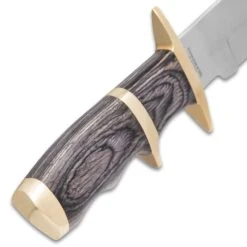 Timber Rattler Buffalo Joe Fixed Blade Knife With Sheath -Knife Series Shop E17 TR100