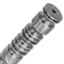 Timber Wolf Rose's Thorn Dagger With Sheath - One-Piece Damascus Steel Construction, Grippy Handle - Length 9” -Knife Series Shop E17 TW1045