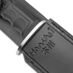 Honshu Boshin Toothpick Knife With Sheath - 7Cr13 Stainless Steel Blade, Contoured TPR Handle, Lanyard Hole - Length 18 3/4” -Knife Series Shop E17 UC3394