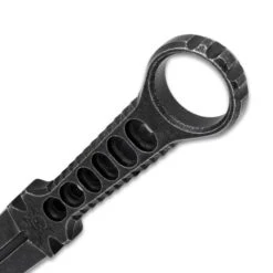 M48 Tanker Combat Dagger And Sheath - 3Cr13 Stainless Steel Construction, Stonewashed Finish, Open-Ring Pommel -Knife Series Shop E17 UC3442