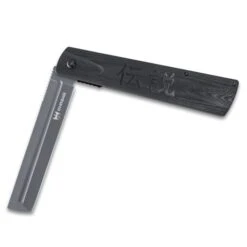 Shinwa Kuroi Assisted Opening Razor - Ti-Coated Stainless Blade, G10 Handle Scales - Length 10 1/2” -Knife Series Shop E19 KZ1058