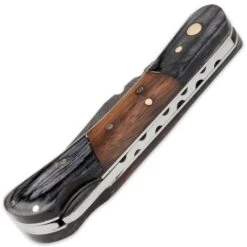 Timber Wolf File Worked Damascus Pocket Knife -Knife Series Shop E19 TW448