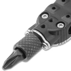 Trailblazer Torque Driver Multi-Tool With Flashlight - Four Hex Bits, Wrenches, Bottle Opener, Angle Driver, Carabiner - Length 3 3/4” 11 Trailblazer Torque Driver Multi-Tool With Flashlight - Four Hex Bits, Wrenches, Bottle Opener, Angle Driver, Carabiner - Length 3 3/4” -Knife Series Shop E33 CK0459