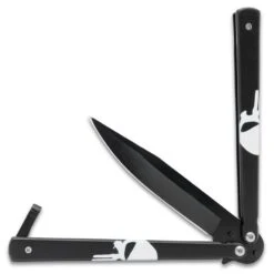 Executioner Butterfly Knife - Stainless Steel Blade, Stainless Steel Handle - Length 9" -Knife Series Shop E49 VB2167