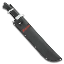 Raptor Machete With Sheath - Stainless Steel Blade, Pakkawood Handle, Stainless Steel Guard And Pommel - Length 20 1/2” 10 Raptor Machete With Sheath - Stainless Steel Blade, Pakkawood Handle, Stainless Steel Guard And Pommel - Length 20 1/2” -Knife Series Shop F17 BK4404