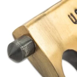 Combat Toothpick Knife And Sheath - Fire Kissed 1095 Carbon Steel Blade, Brass Knuckle Guard Handle, Distressed Finish 10 Combat Toothpick Knife And Sheath - Fire Kissed 1095 Carbon Steel Blade, Brass Knuckle Guard Handle, Distressed Finish -Knife Series Shop F17 BK5385