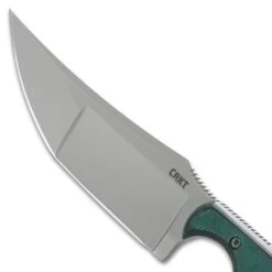 CRKT Minimalist Katana Knife And Sheath - 8Cr13MoV Steel Blade, Resin Infused Fiber Handle - Length 6 3/5” -Knife Series Shop F17 CR9409