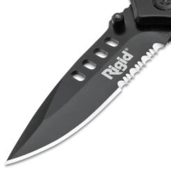 Rigid Pocket Knife And Firestarter Set - Stainless Steel Blade, G10 And Aluminum Construction -Knife Series Shop F19 BK5812