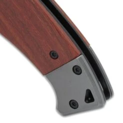 Timber Wolf Heirloom Pocket Knife - Free Engraving, Wooden Handle Scales -Knife Series Shop F19 TW1216