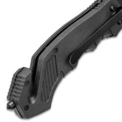 Timber Wolf Assist Rescue Black Folding Knife -Knife Series Shop F19 TW203