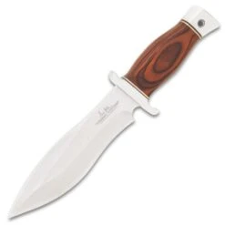 Gil Hibben Bloodwood Alaskan Boot Knife - 7Cr13 Stainless Steel Blade, Wooden Handle - Length 8 3/4” 11 Gil Hibben Bloodwood Alaskan Boot Knife - 7Cr13 Stainless Steel Blade, Wooden Handle - Length 8 3/4” -Knife Series Shop G17 GH5061