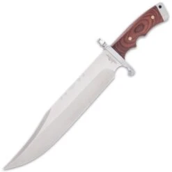 Hibben Bloodwood Magnum Bowie Knife And Sheath - 3Cr13 Stainless Steel Blade, Bloodwood Handle - Length 18 1/4” -Knife Series Shop G17 GH5104
